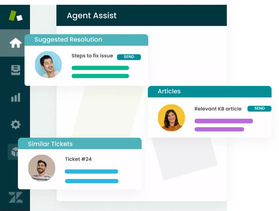 Auto-resolve Zendesk tickets with AI-suggested responses